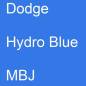 Preview: Dodge, Hydro Blue, MBJ.